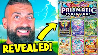 Pokemon Reveals Best Cards of 2025 (Prismatic Evolutions)