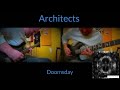 Architects - Doomsday (Guitar Cover) All Guitar with Split Screen