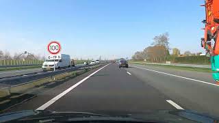 Autorit Dashcam Bunnik naar Zwolle [UltraHD, 4k]