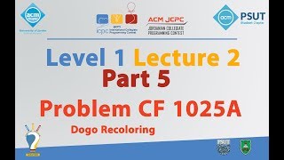 Frequency Array - Problem CF 1025A and 141A | Level 1 Lecture 2 Part 5 - JCPC Summer Training 2018