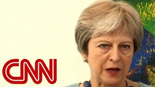 British Prime Minister Theresa May responds to UK nerve agent poisoning