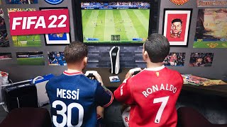 What if Messi and Ronaldo Played FIFA on the Playstation?