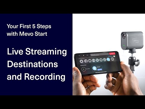 How to Live Stream and Record with Mevo