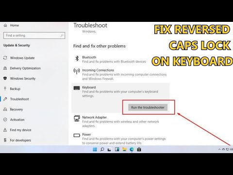 Как исправить перевернутый Caps Lock в Windows 11/10. Проблема с перевернутым Caps Lock в Windows 11 [исправлено]