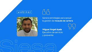 Webinar - Genera estrategias para apoyar la gestión de recaudo de cartera