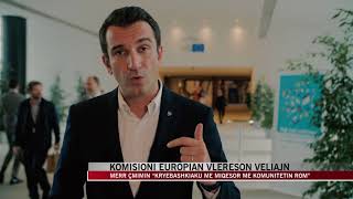 Komisioni Europian vlerëson kryebashkiakun Veliaj - News, Lajme - Vizion Plus