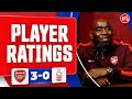 Amazing Saka & Odegaard (Player Ratings) | Arsenal 3-0 Nottingham Forest