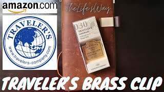 Traveler's Company Brass Clip (USD 19) from Amazon.com