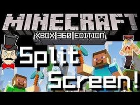 How To Play Minecraft Split Screen For Xbox 360!!! - YouTube