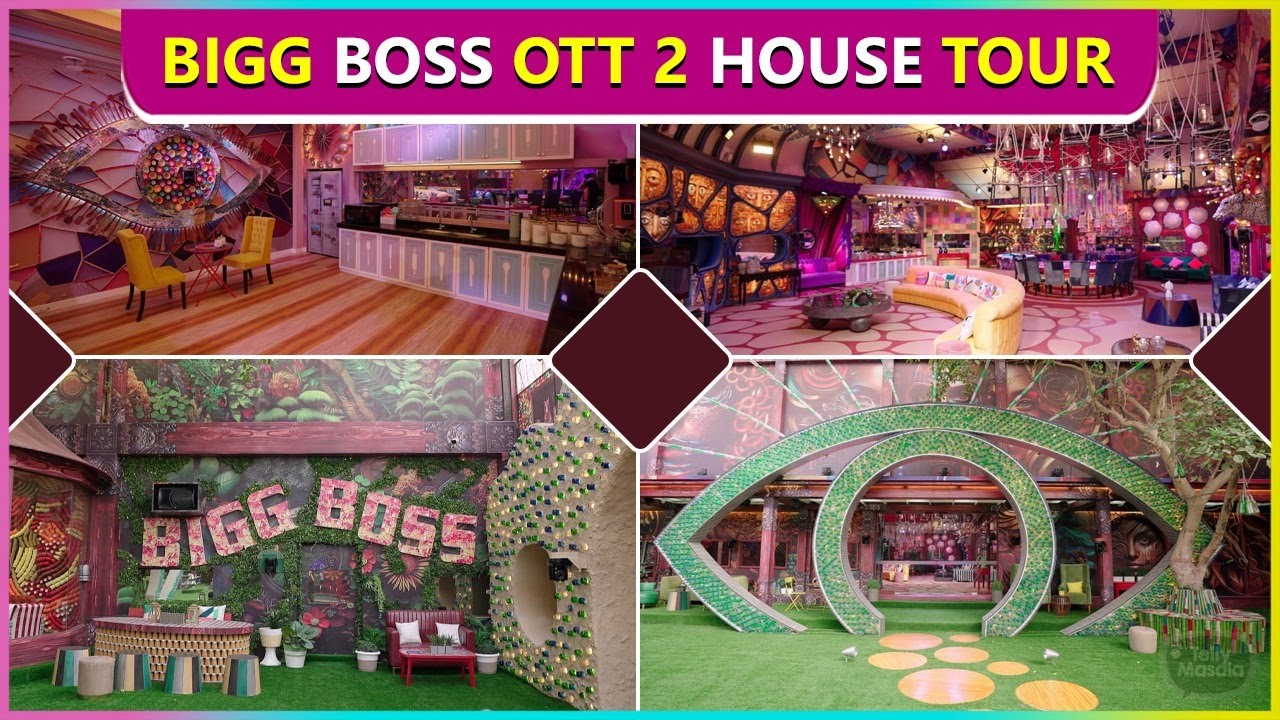 Bigg Boss OTT Season 2 House Tour | Living Room, Garden Area, Bathroom ...