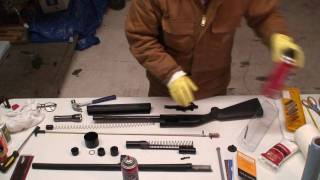 Part 1 of Disassembling, Cleaning, Inspecting, and Lubing the Charles Daly Semi-auto Shotgun