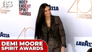 DEMI MOORE dazzles at Spirit Awards