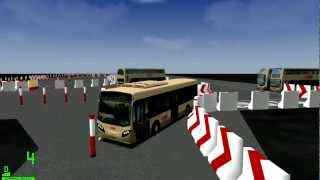 mm2 遊車河 (873) KMB Dennis Dart 200 10m AAU4 PV4758 in Driver Test City