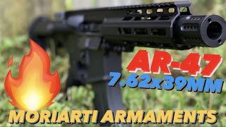 UNBOXING MY NEW 7.62x39 7.5” AR-15 BY MORIARTI ARMAMENTS “AR-47” WITH 30 ROUND DURAMAG