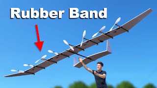 Giant Rubber-Band Plane