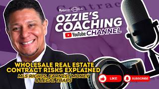 Wholesale Real Estate Contract Risks Explained | MLS Rights, Earnest Money & Legal Traps