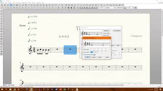 Finale v25.5: Time Signature Beaming