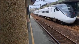 411次台東發車經由花東線開往樹林的半直達EMU3000型十二輛編組EMU3007皮蛋豆腐騰雲號紅色帶新城際自強號列車