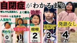 【自閉症がわかるまで】【自閉症の育児について私が考えること】4歳発語なしあられちゃんの今まで～発達が後退する折れ線型自閉症～