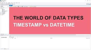 TIMESTAMP vs DATETIME [ DATA TYPES IN SQL ] | SQL Tutorial For Beginners [ HINDI ] #40