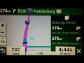 Garmin Drive 52 long journey up ahead configuration