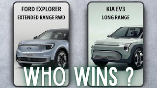 ⚡Ford Explorer vs Kia EV3 ⚡