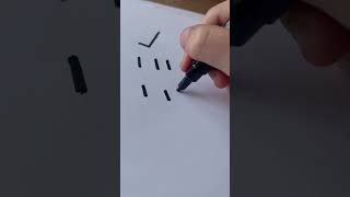 Wrong vs right way to draw bubble writing S