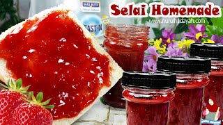 Cara Membuat Selai Strawberry Ekonomis - Strawberry Jam