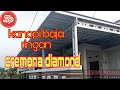 cara membuat kanopi baja ringan .cremona diamond