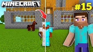 I made full diamond Armor | Minecraft survival series ep 15 hindi