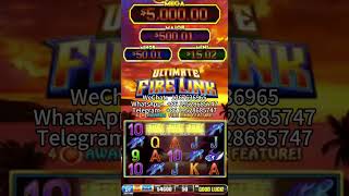 Ultimrte Fire Link Slot machine 火连环拉霸机游戏机老虎机