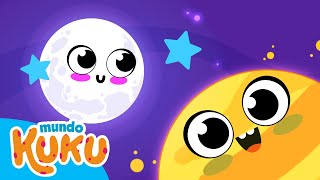 Las Estrellas, la Luna y el Sol para Niños de Preescolar - Mundo Kuku