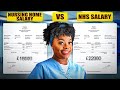 OH NO ! COMPARING MY NHS SALARY TO mY CARE HOME SALARY 🙆🏾‍♀️🤦🏼‍♂️