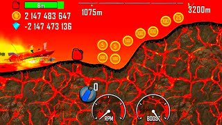 hill climb racing - finger screw on volcano 🌋 | android iOS gameplay #642 Mrmai Gaming