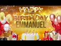 emmanuel happy birthday emmanuel