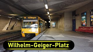 Stadtbahn Station Wilhelm-Geiger-Platz - Stuttgart 🇩🇪 - Walkthrough 🚶