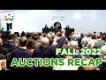 Auctions recap Fall 2022