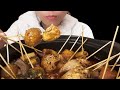 Eating Spicy Hot Pot Meatballs​ With Rice Mukbang Asmr