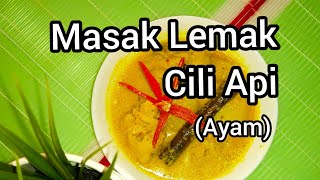 Masak Lemak Cili Api Resepi Mudah Tapi Sedap