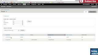 How to create a new user in Drupal 7 ?