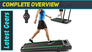 Effortless Fitness at Home | ANCHEER 2-in-1 Folding Treadmill Review
