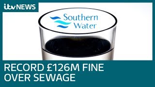 Southern Water hit with record £126m package of fines and customer rebates| ITV News