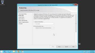 SQL Server License Key Change
