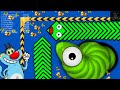 🐍wormate io ! worms zone io❤ !! pro skills Worms ! oggy Saamp game