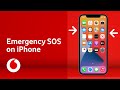 Emergency SOS on iPhone | Tech tips | Vodafone UK