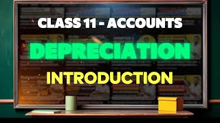 Depreciation One Shot | Class 11th | Accounts  #commerce #class11accounts