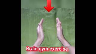 Brain gym exercise #short