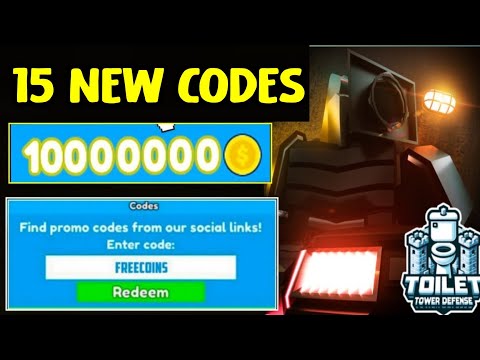 JANUARY 2024 CODES EP 69 PART 2 TOILET TOWER DEFENSE CODES 2024 ROBLOX TOILET TOWER DEFENSE CODES