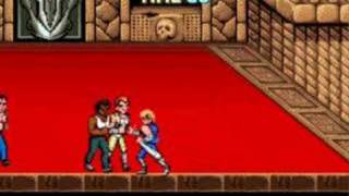 Double Dragon arcade gameplay of the last mission and ending