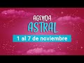 Agenda astral: semana del 1 al 7 de noviembre